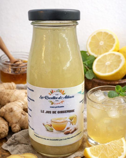 9.Jus de gingembre: 250 ml.